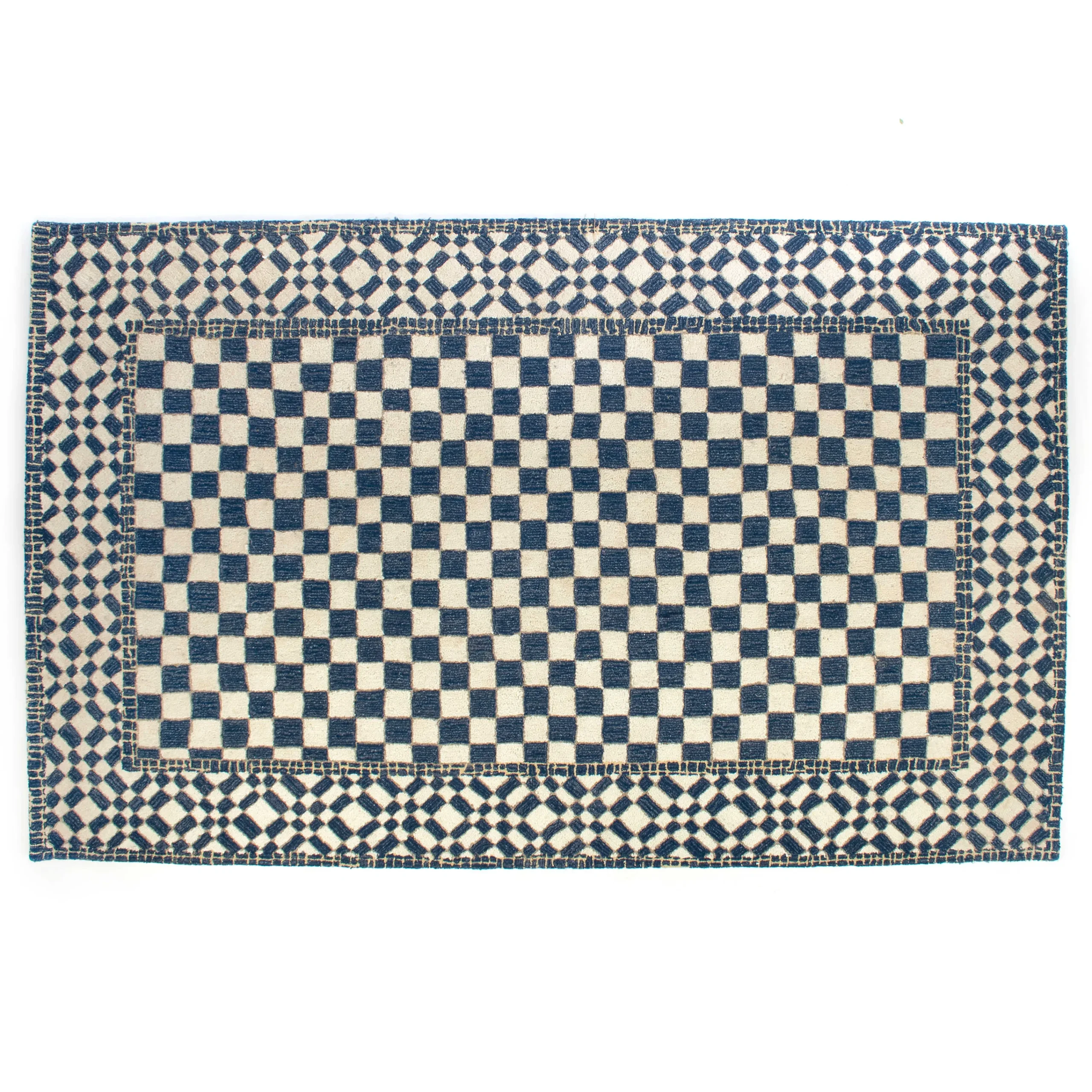 Royal Check Rug - 5' X 8'|MacKenzie-Childs Clearance