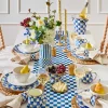 Royal Check Table Runner|MacKenzie-Childs Discount