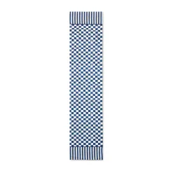 Royal Check Table Runner|MacKenzie-Childs Discount