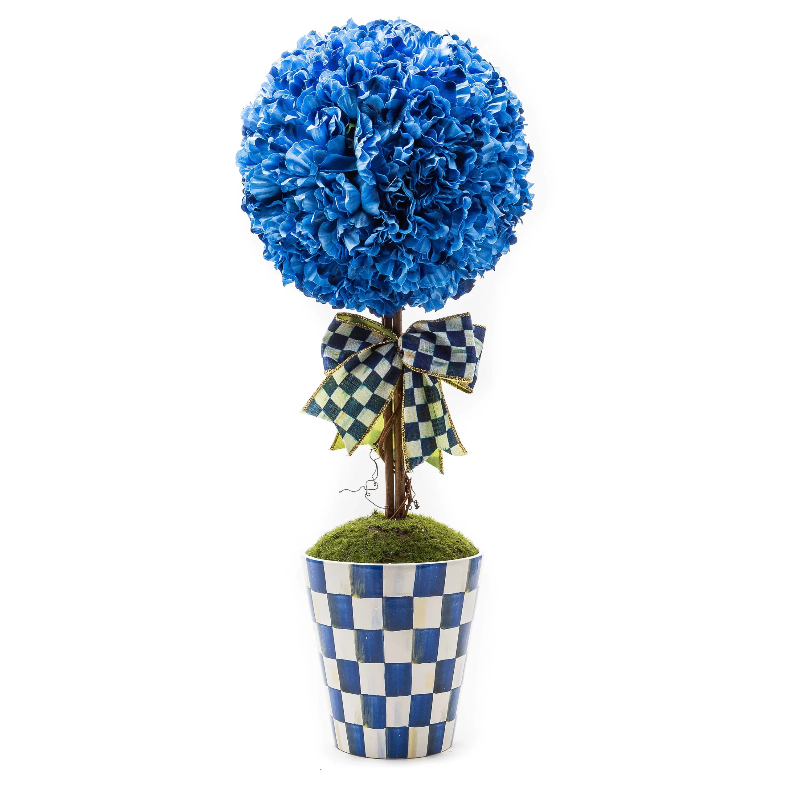 Royal Check Topiary Drop In - Large|MacKenzie-Childs Hot