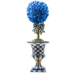 Royal Check Topiary Drop In - Large|MacKenzie-Childs Hot