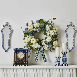 Royal Check Wall Mirror|MacKenzie-Childs Clearance