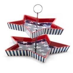 Royal Star Tiered Stand|MacKenzie-Childs Outlet
