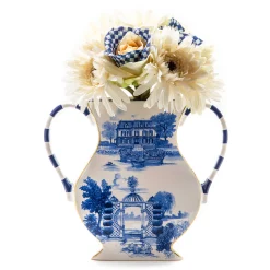 Royal Toile Vase|MacKenzie-Childs Sale