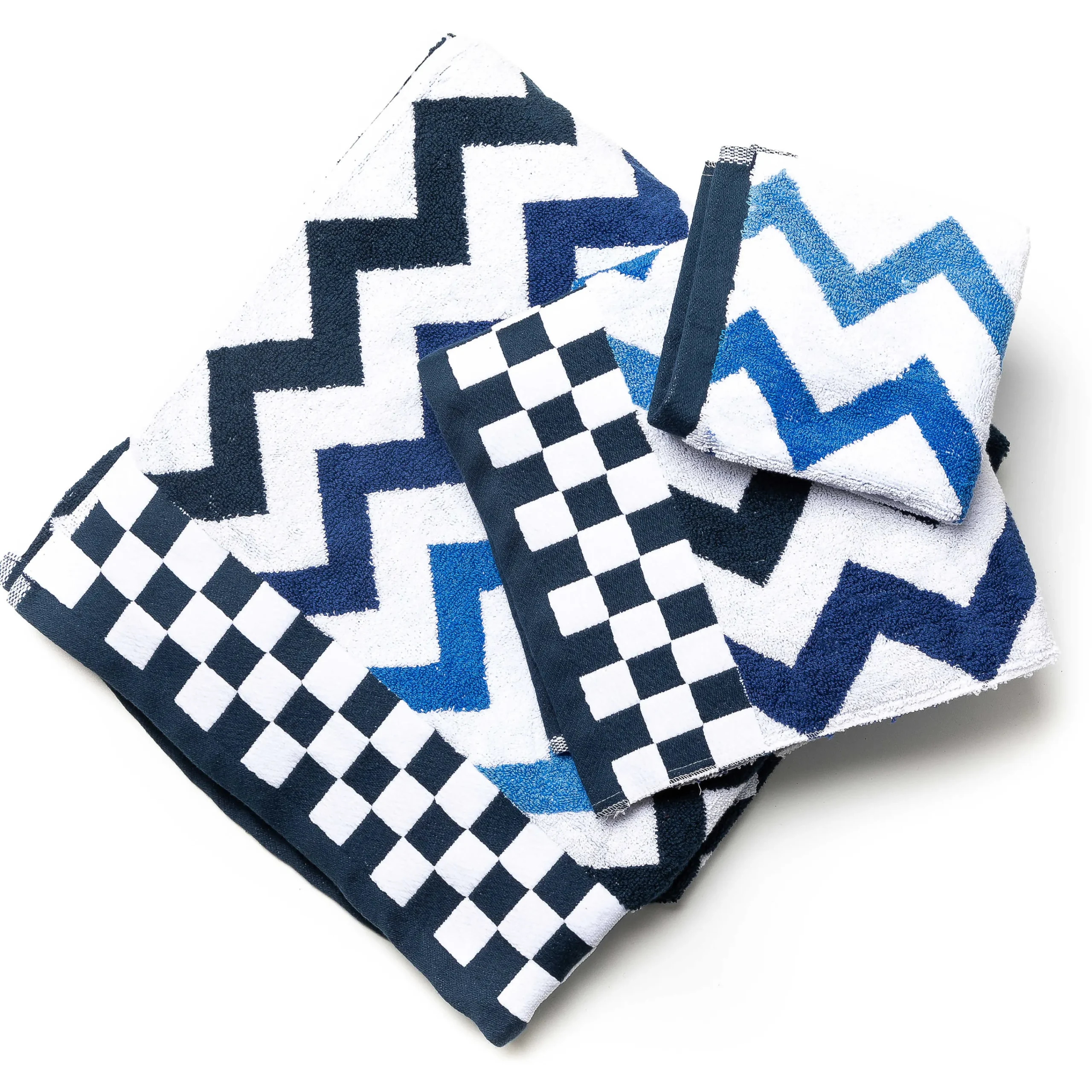 Royal Zig Zag Hand Towel|MacKenzie-Childs Outlet