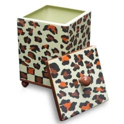 Serengeti Boutique Cotton Box|MacKenzie-Childs New