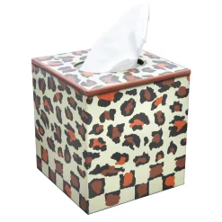 Serengeti Boutique Tissue Box Holder|MacKenzie-Childs Online