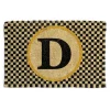 Single Letter Monogrammed Entrance Mat - D|MacKenzie-Childs Best