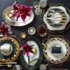 Soho Serving Platter - Platinum|MacKenzie-Childs Clearance