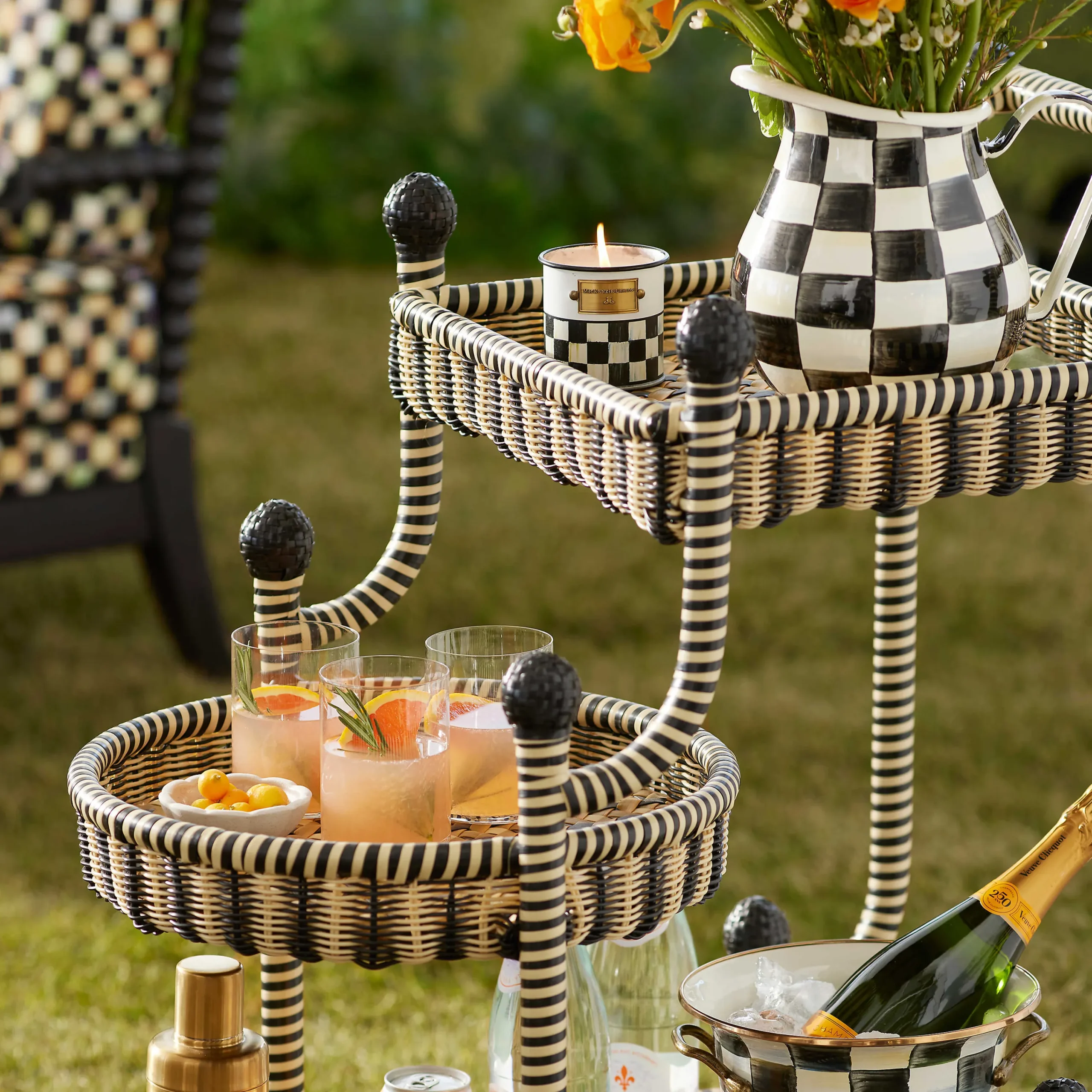 Spectator Citronella Candles - Small - Set Of 2|MacKenzie-Childs Clearance