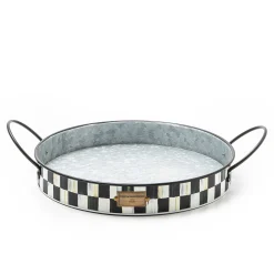 Spectator Galvanized Serving Trays - Set Of 2|MacKenzie-Childs Hot