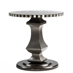 Spot On Accent Table - Black|MacKenzie-Childs Discount