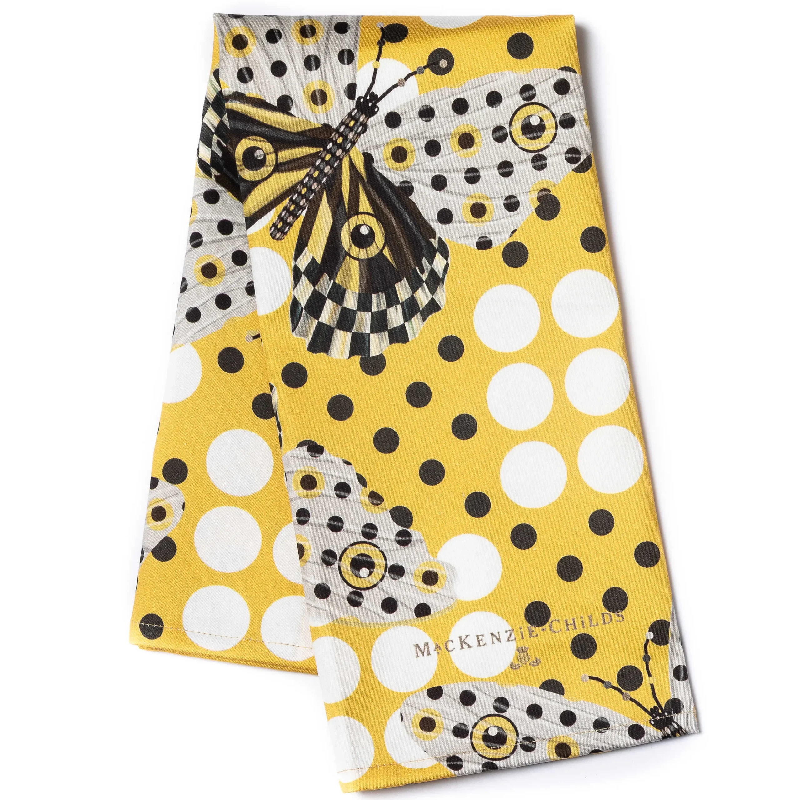 Spot On Butterfly Dish Towel|MacKenzie-Childs Clearance