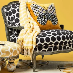 Spot On Butterfly Pillow|MacKenzie-Childs Outlet
