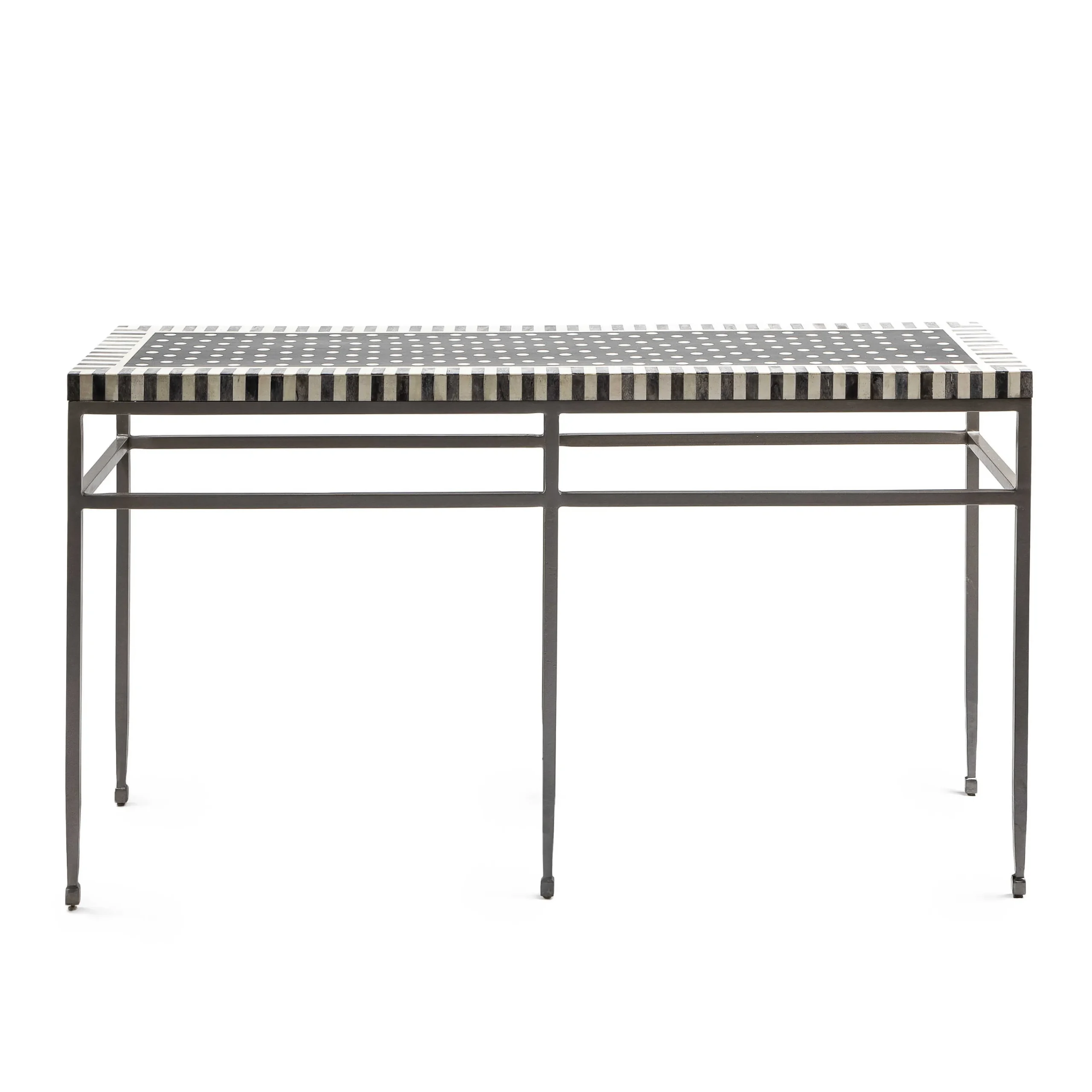 Spot On Console Table - Black|MacKenzie-Childs Hot