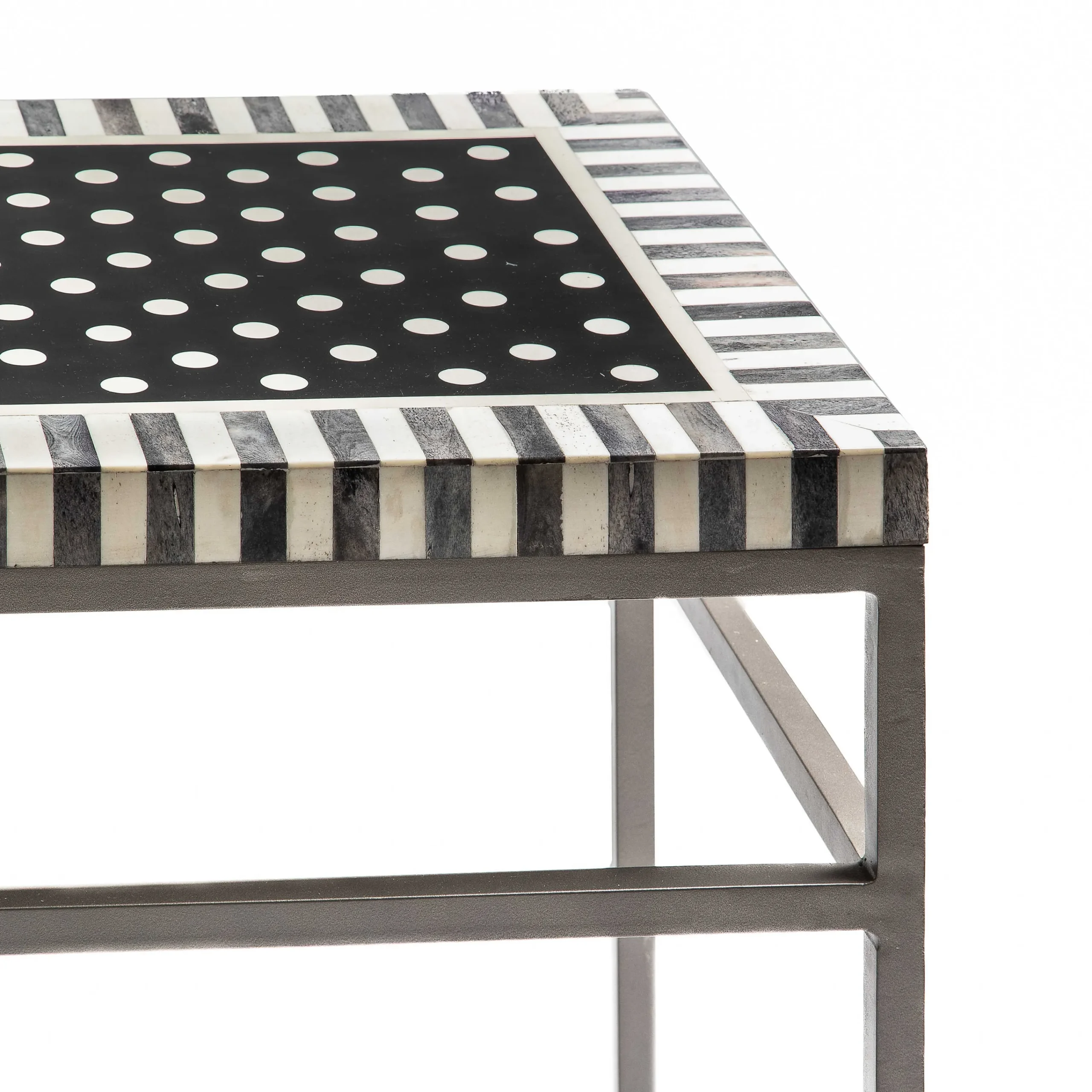 Spot On Console Table - Black|MacKenzie-Childs Hot