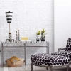 Spot On Ottoman - Black|MacKenzie-Childs Best