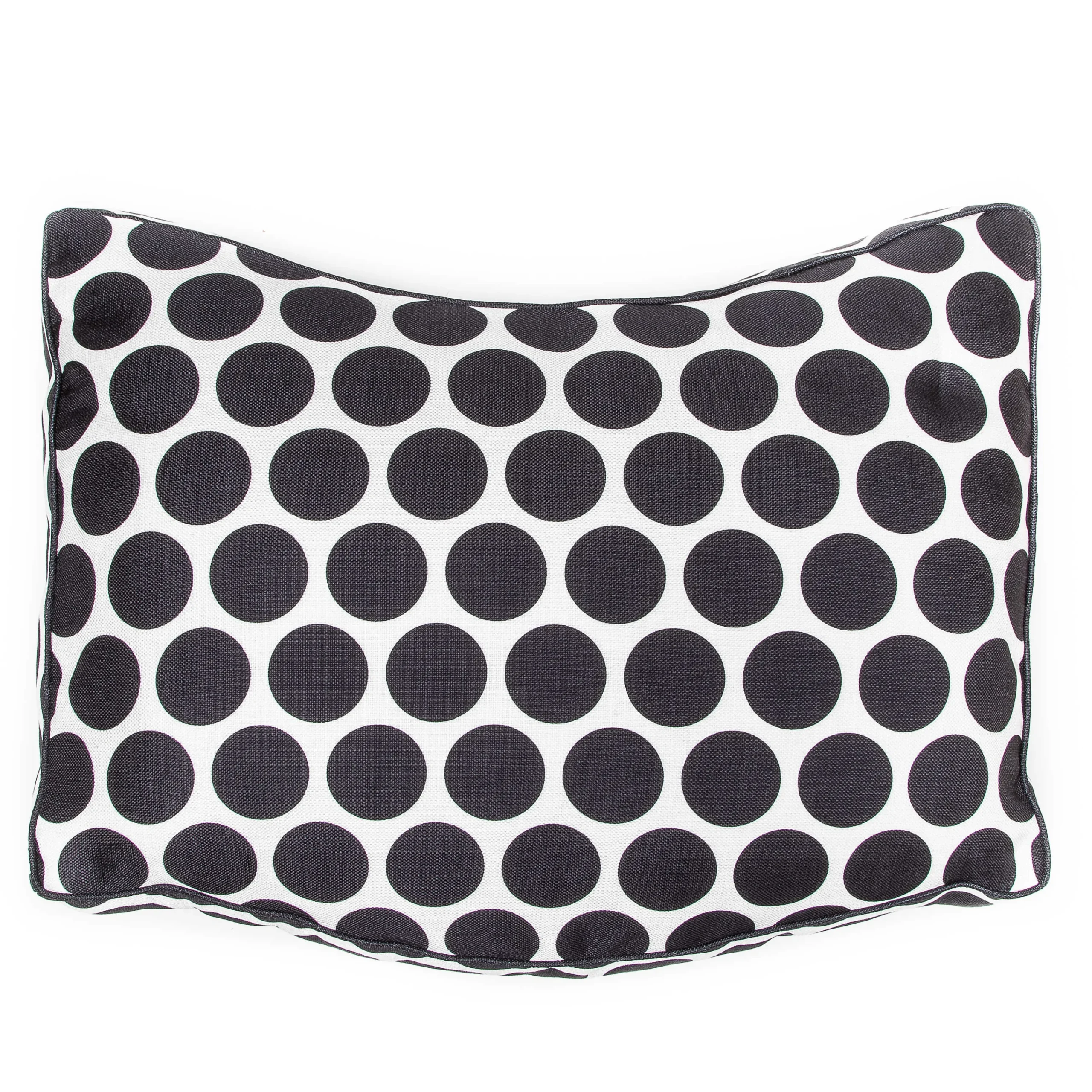 Spot On Ottoman - Black|MacKenzie-Childs Best