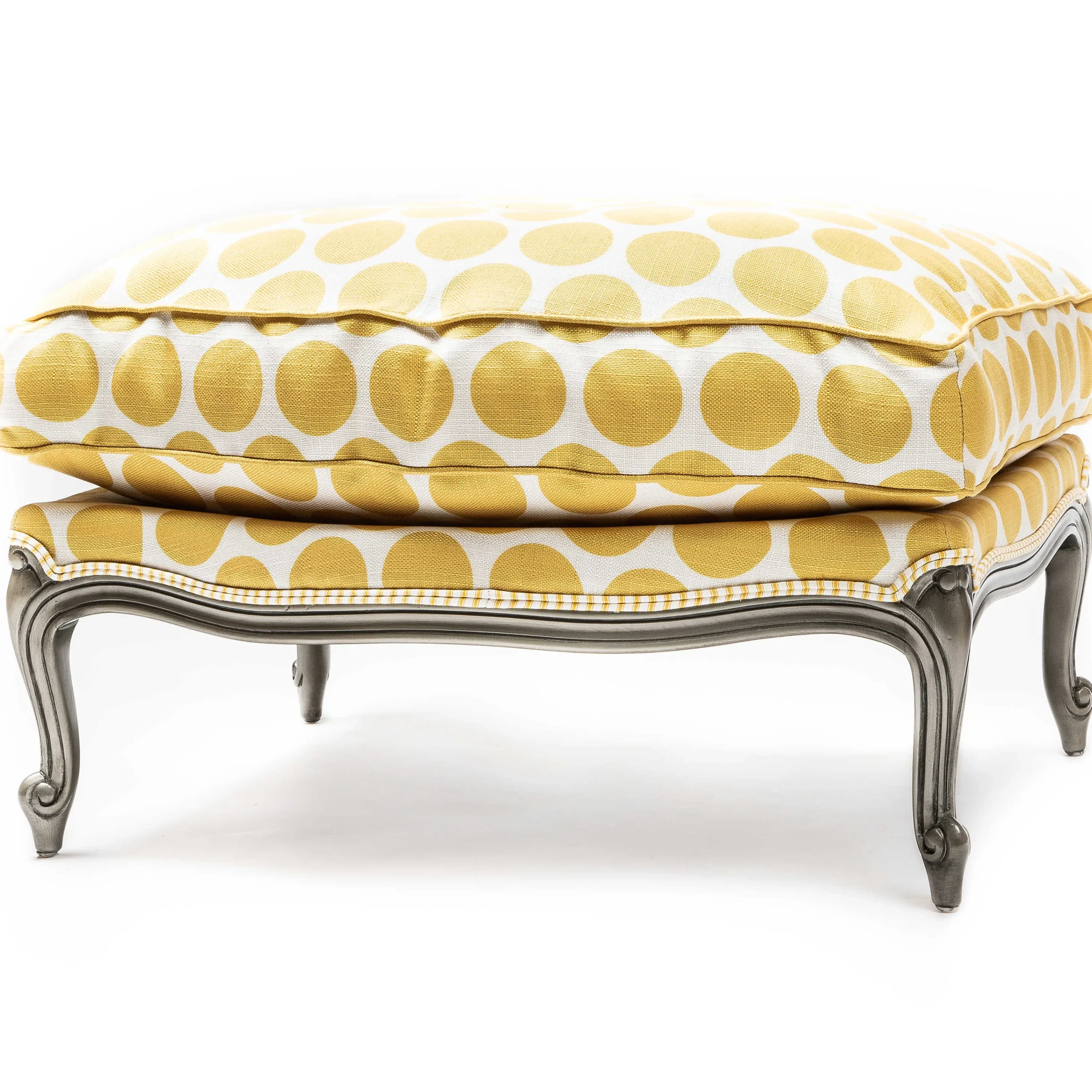 Spot On Ottoman - Buttercup|MacKenzie-Childs Online