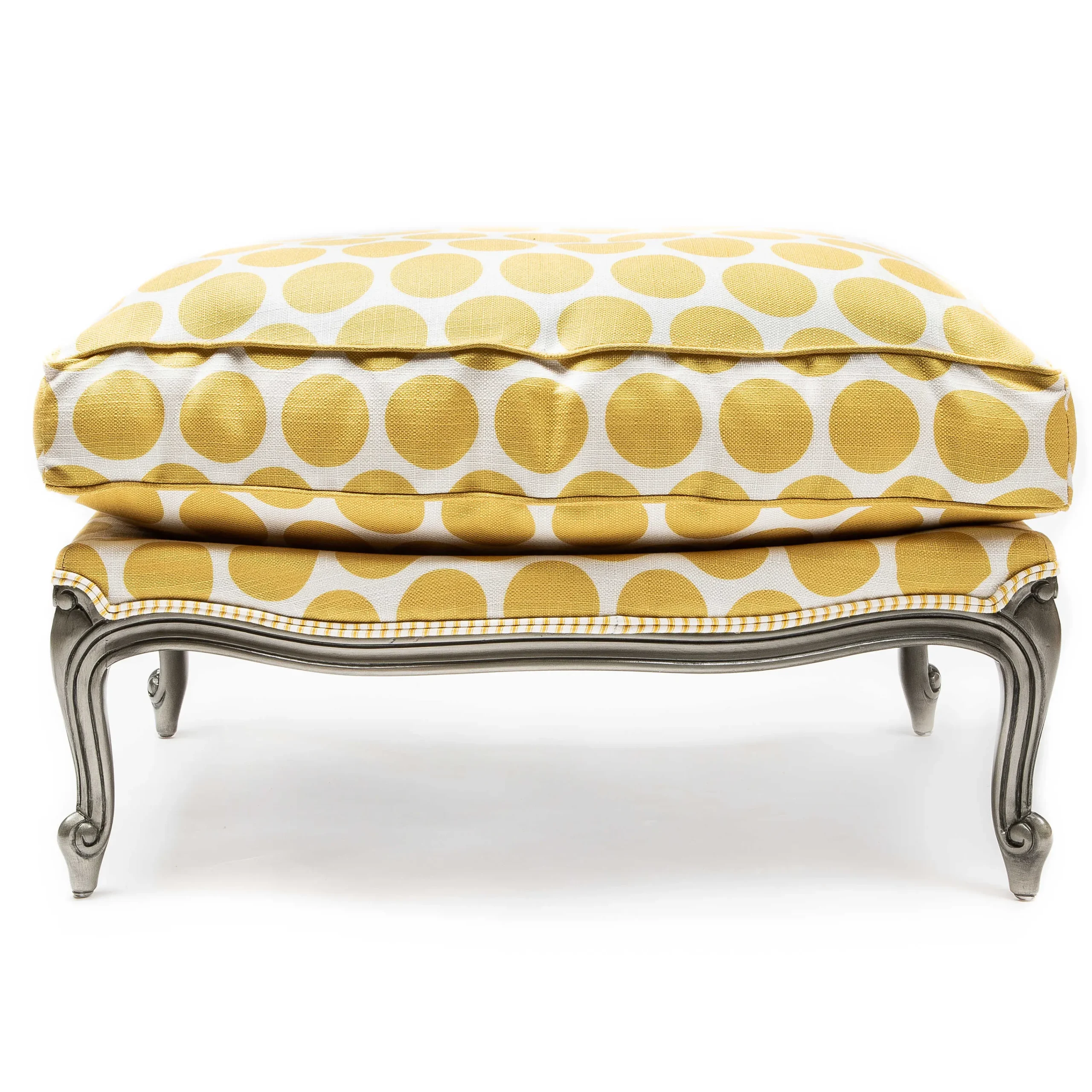 Spot On Ottoman - Buttercup|MacKenzie-Childs Online