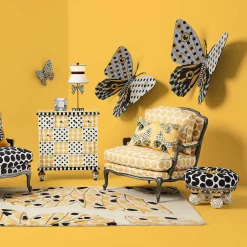 Spot On Tuffet - Black|MacKenzie-Childs Sale