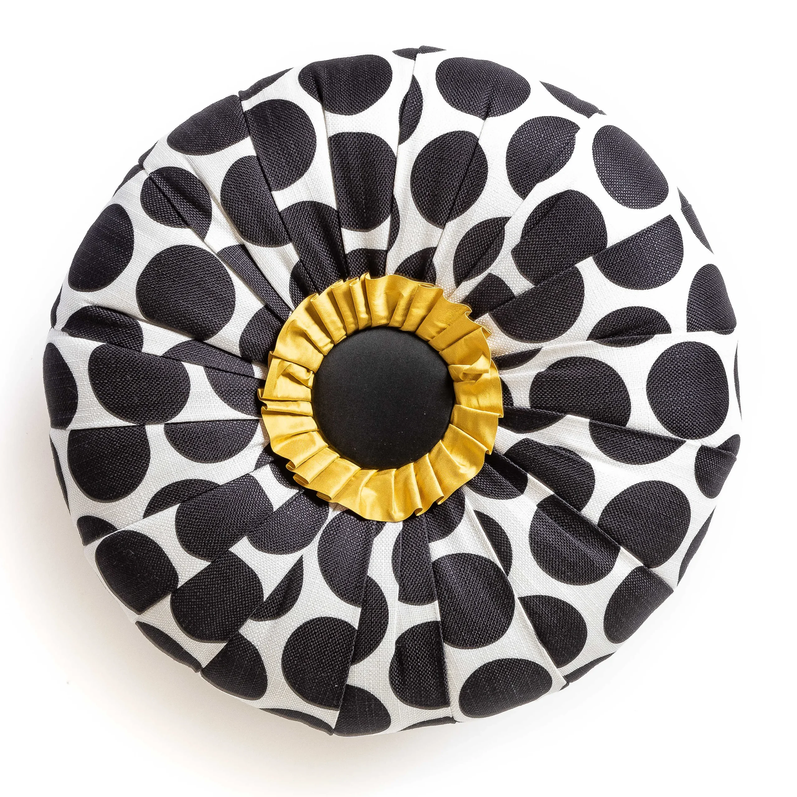 Spot On Tuffet - Black|MacKenzie-Childs Sale