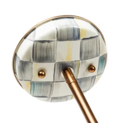 Sterling Check Barn Pendant Lamp -12"|MacKenzie-Childs Sale