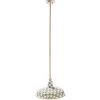 Sterling Check Barn Pendant Lamp -18"|MacKenzie-Childs Outlet