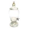 Sterling Check Enamel Beverage Hostess|MacKenzie-Childs Discount