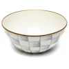 Sterling Check Enamel Everyday Bowl - Small|MacKenzie-Childs Hot