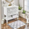 Sterling Check Enamel Toilet Tissue Storage|MacKenzie-Childs Online