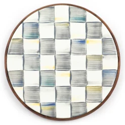 Sterling Check Enamel Trivet - Large|MacKenzie-Childs Best