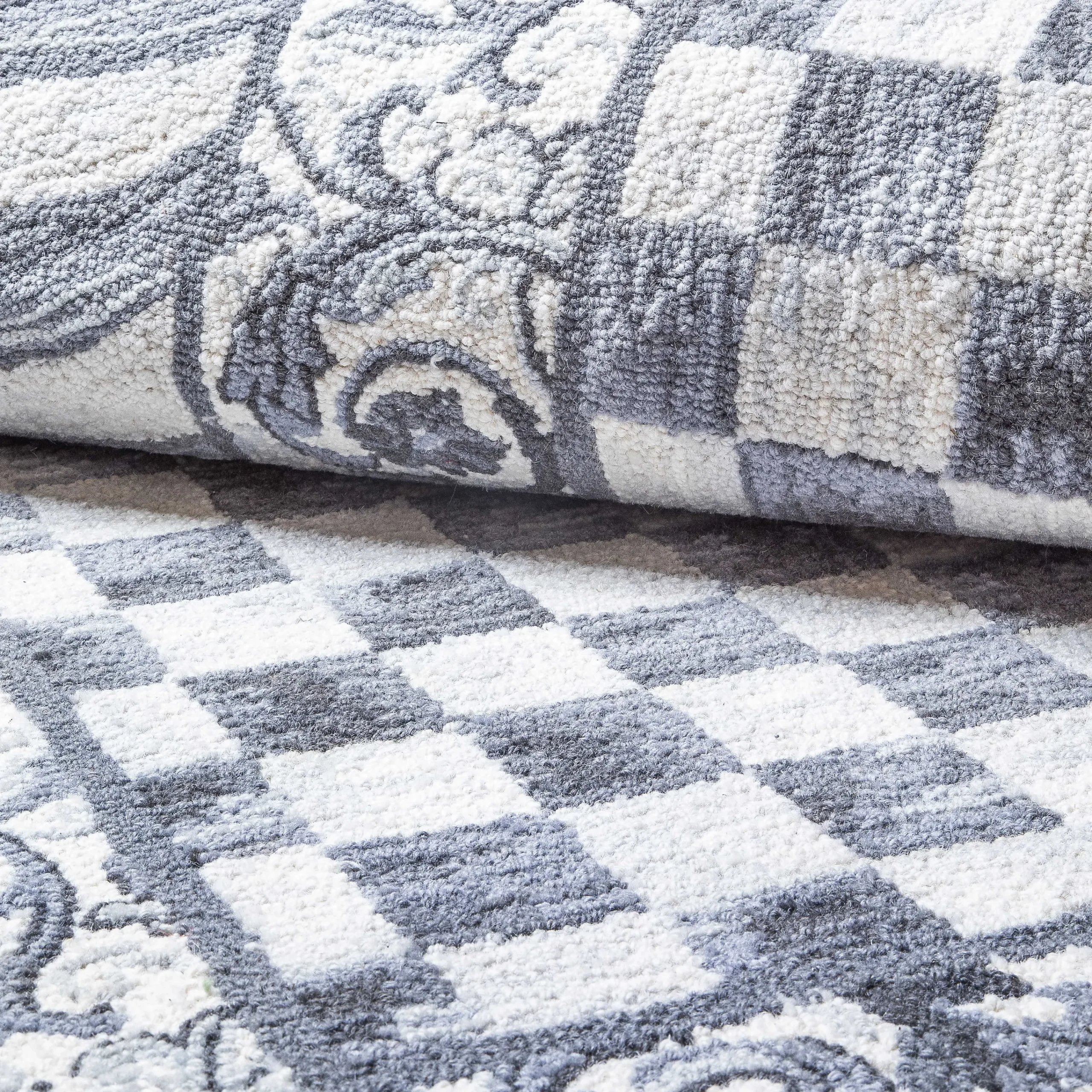 Sterling Check Rug - 8' X 10'|MacKenzie-Childs Best