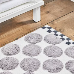 Sterling Dot Bath Rug|MacKenzie-Childs New