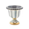 Sterling Stripe Tabletop Urn|MacKenzie-Childs Online