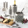 Supper Club Cheese Knife Set - Courtly Check|MacKenzie-Childs Discount
