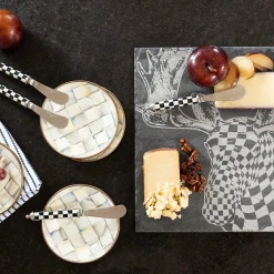 Supper Club Spreaders Set - Courtly Check|MacKenzie-Childs Online
