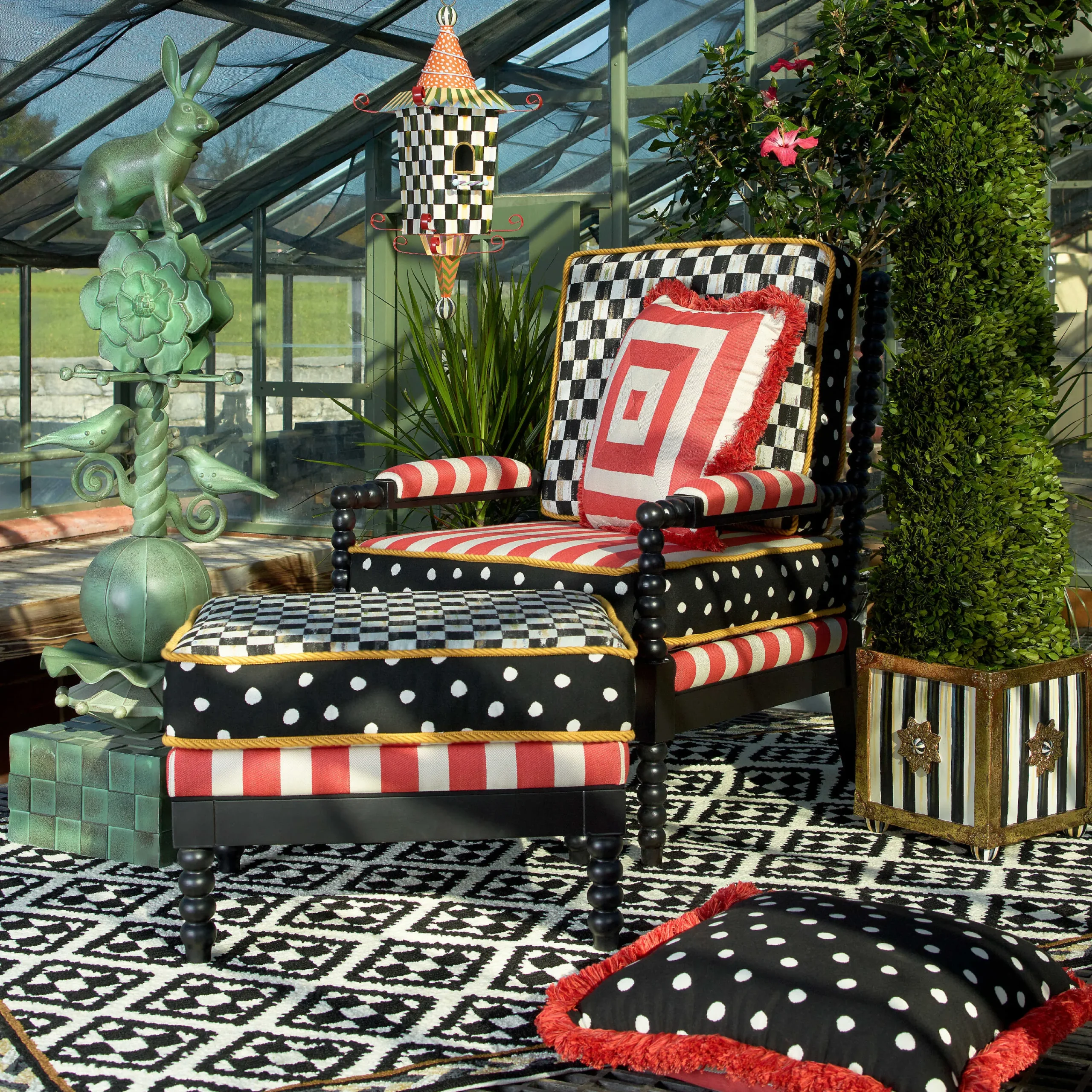 Swirl Topiary|MacKenzie-Childs Outlet