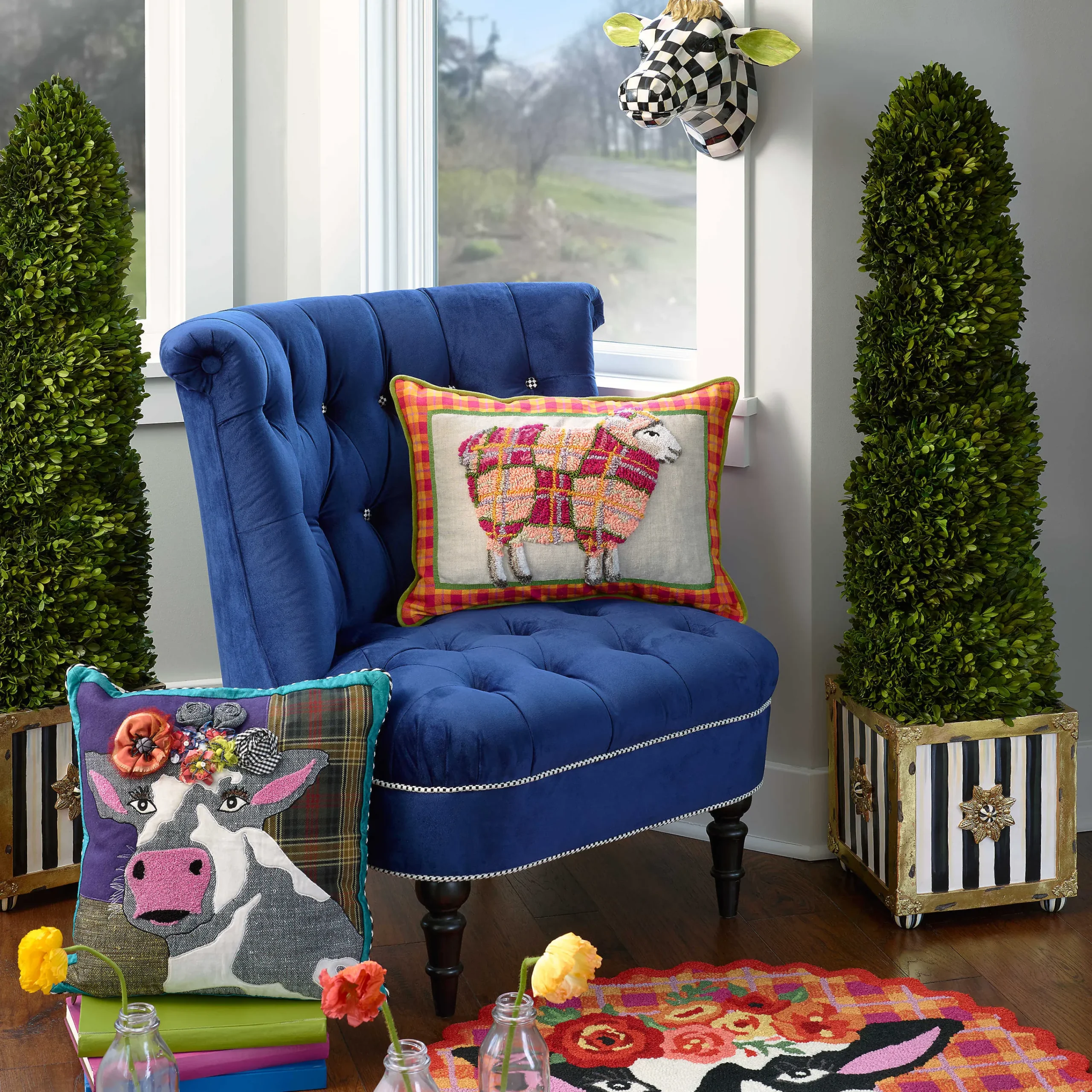 Swirl Topiary|MacKenzie-Childs Outlet