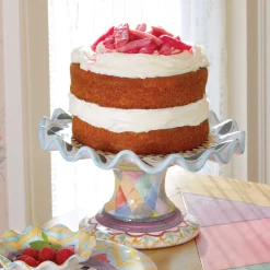 Taylor Fluted Cake Stand - Odd Fellows|MacKenzie-Childs Online