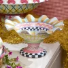Taylor Fluted Rim Compote - Odd Fellows|MacKenzie-Childs Discount
