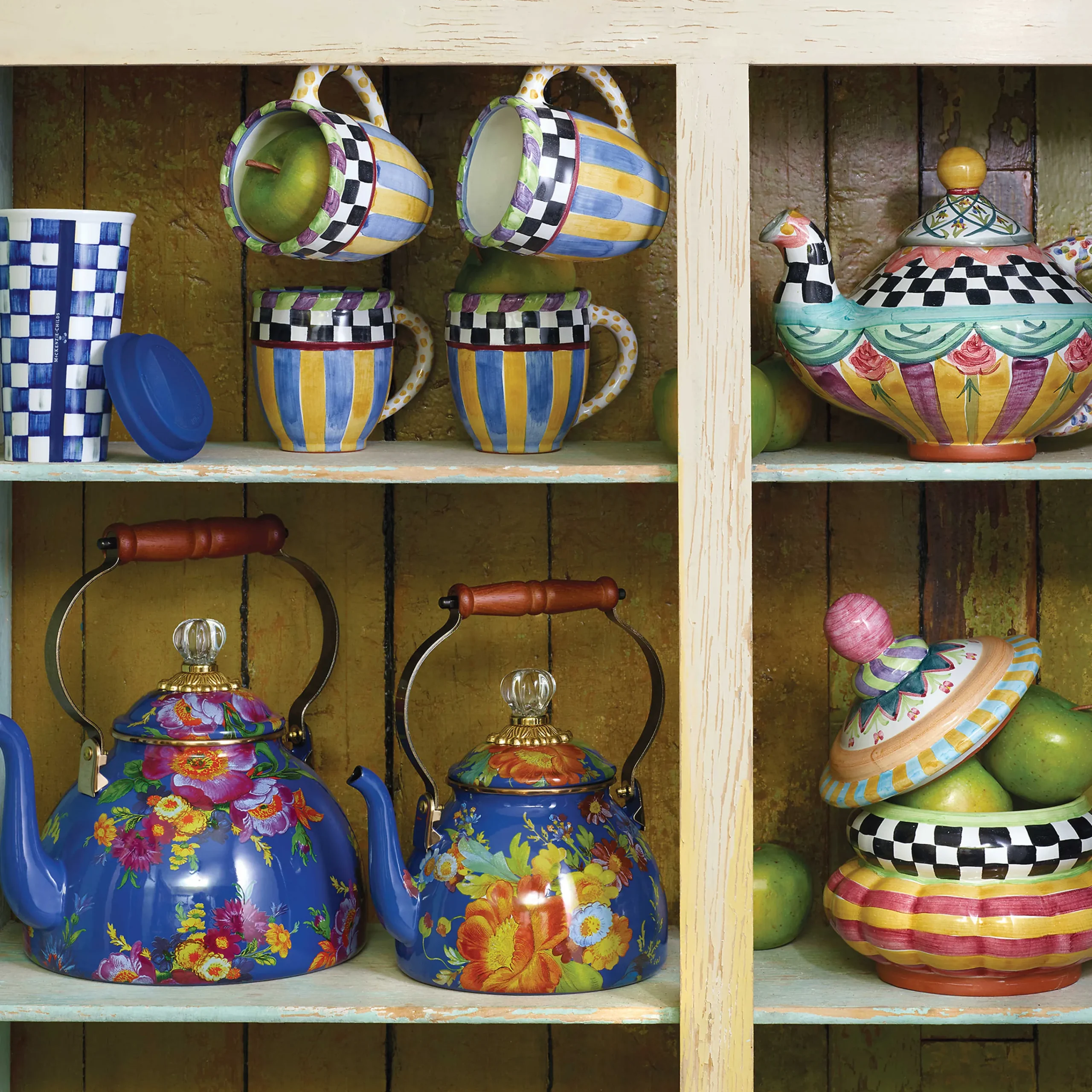 Taylor Small Canister - Odd Fellows|MacKenzie-Childs Discount