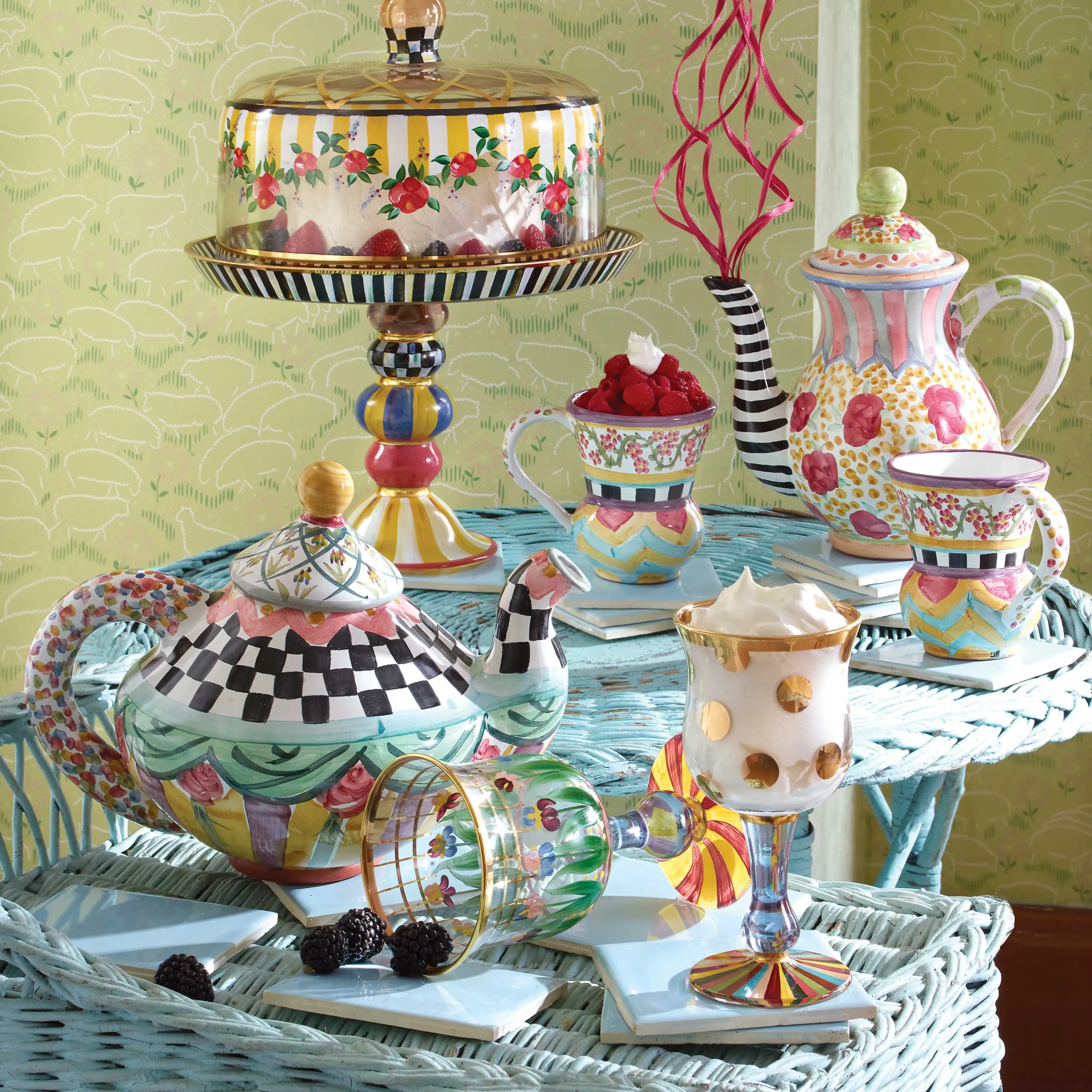 Taylor Teapot - Odd Fellows|MacKenzie-Childs Online