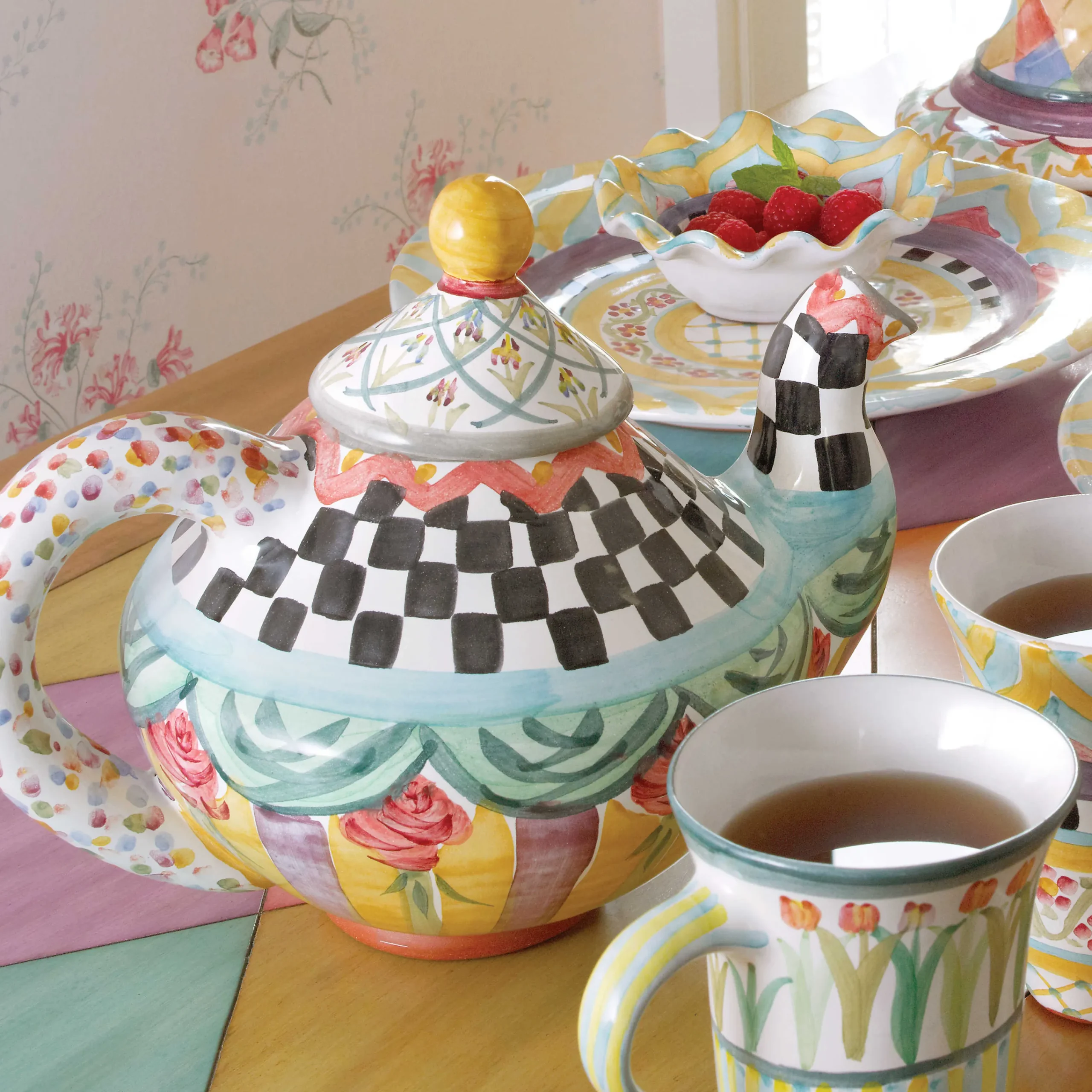Taylor Teapot - Odd Fellows|MacKenzie-Childs Online
