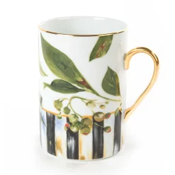 Thistle & Bee Mug|MacKenzie-Childs Sale