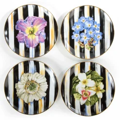Thistle & Bee Salad Plate - Trillium|MacKenzie-Childs