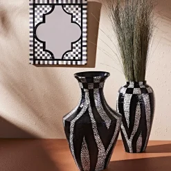 Tigris Check Mirror|MacKenzie-Childs Sale