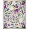 Tudor Rose Rug - 8' X 10' - Silver Fern|MacKenzie-Childs Hot