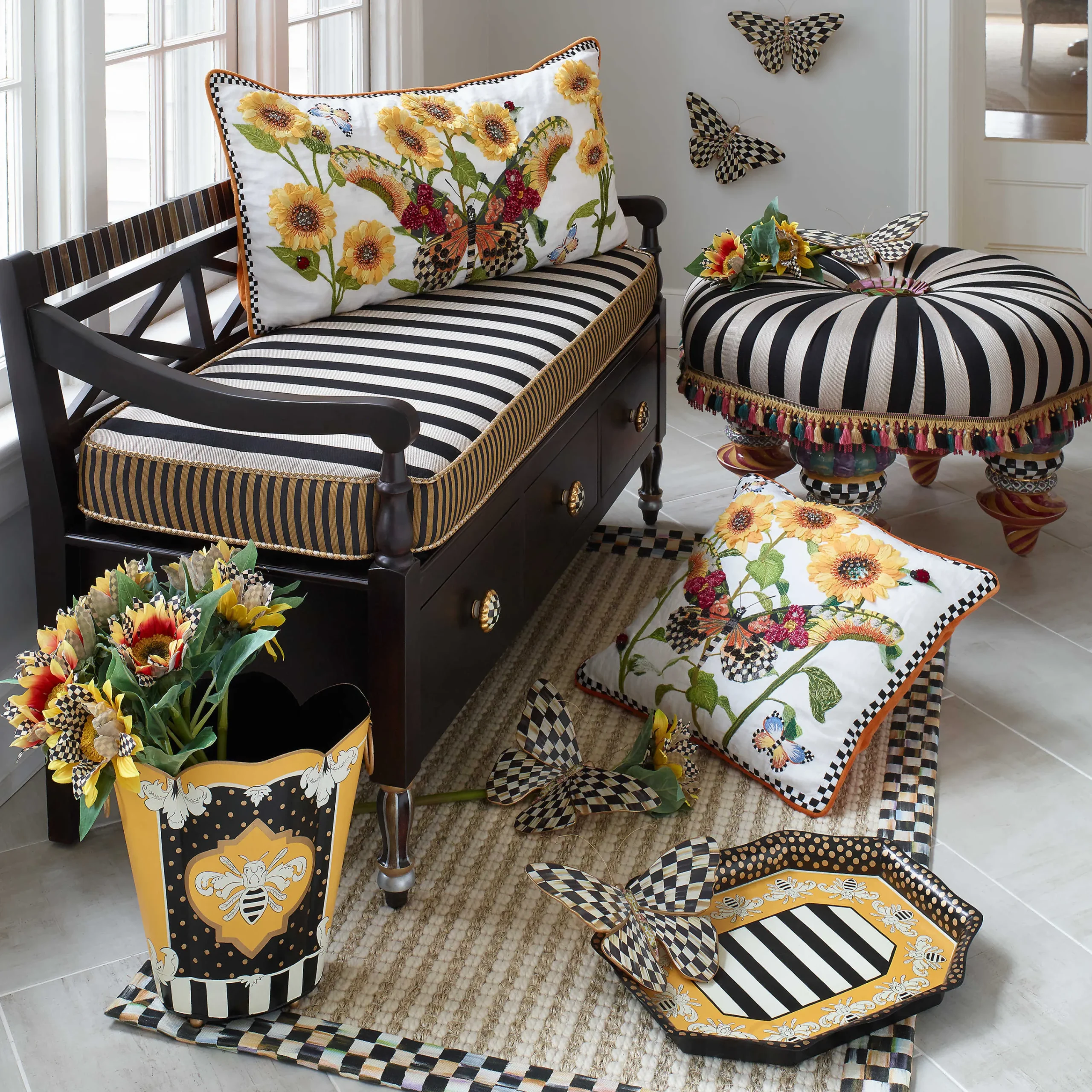 Vendage Bench|MacKenzie-Childs Hot