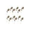 Wild Rose Spray Bouquet - Red - Set Of 12|MacKenzie-Childs Online